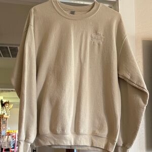 Women's crew Cream Sweatshirt